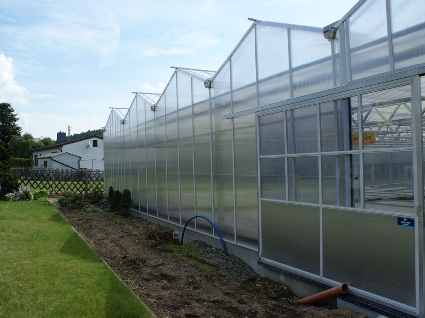 Gewächshausneubau
