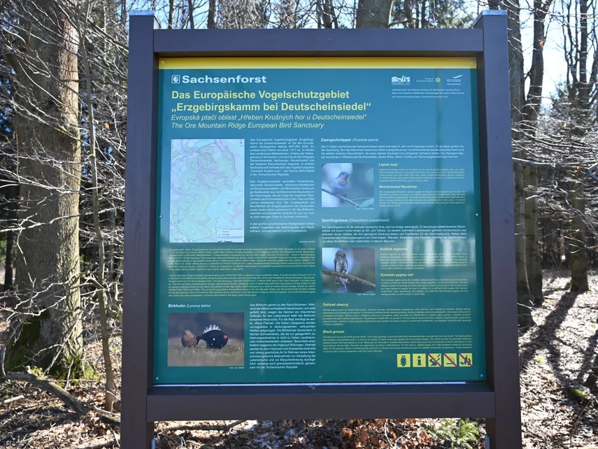 Schild Vogelschutzgebiet