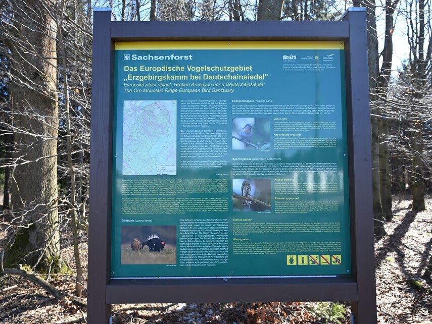 Schild Vogelschutzgebiet