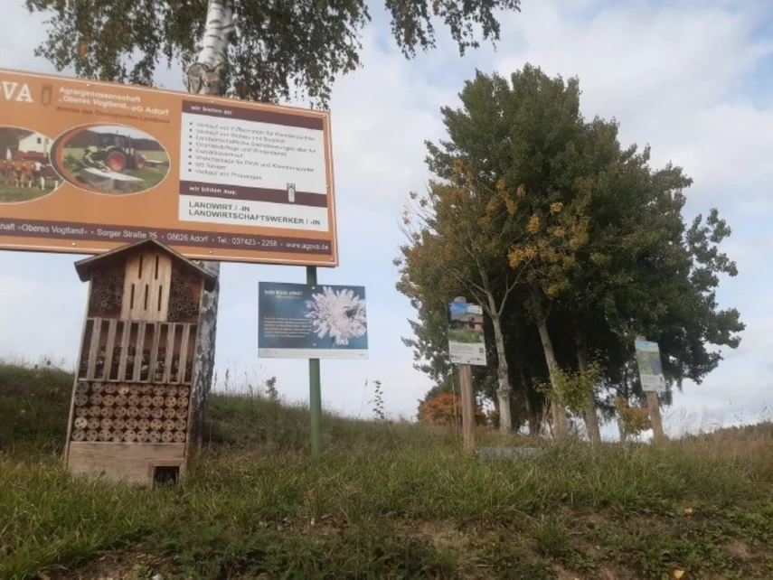 Betriebssitz AGOVA mit Insektenhotel