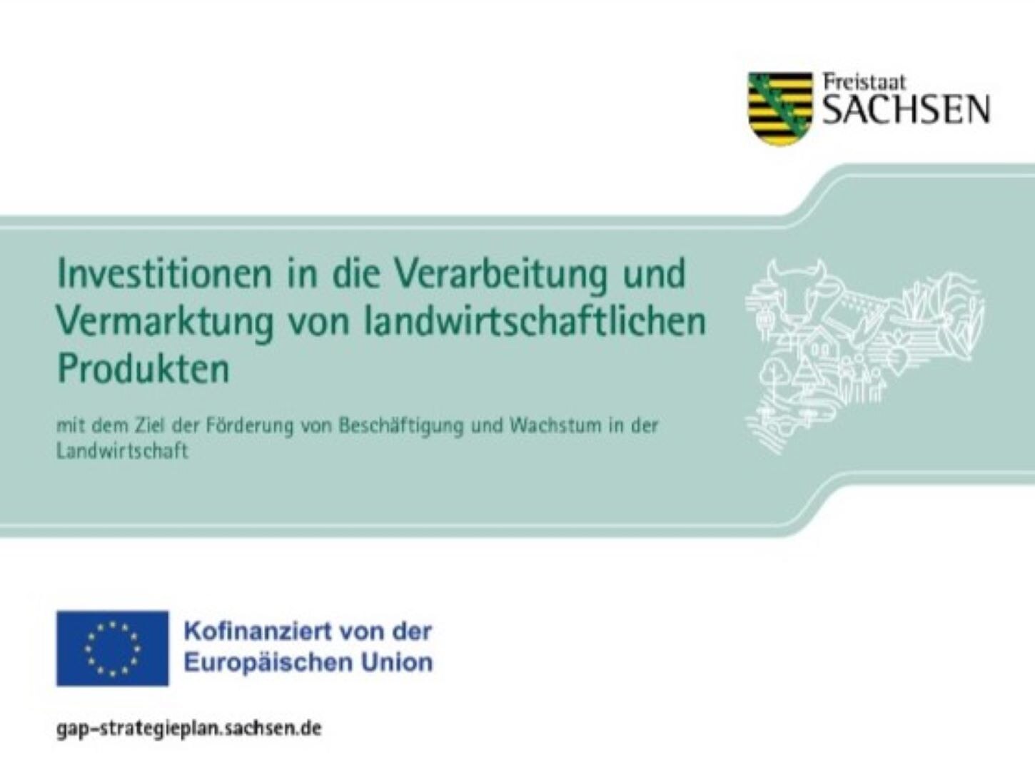 Erläuterungstafel mit geförderter Maßnahme