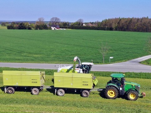 Technik auf dem Feld